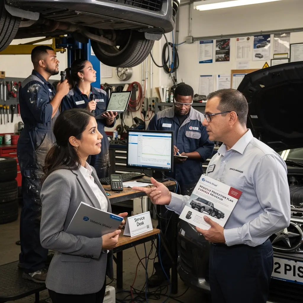 Schemat pokazujący korzyści z ubezpieczenia samochodu z programem wybaczenia wypadków