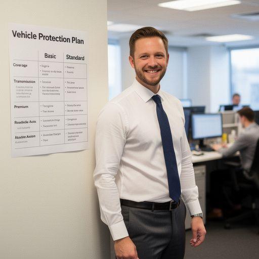 Diagram ilustrujący korzyści z kompleksowej ochrony pojazdu